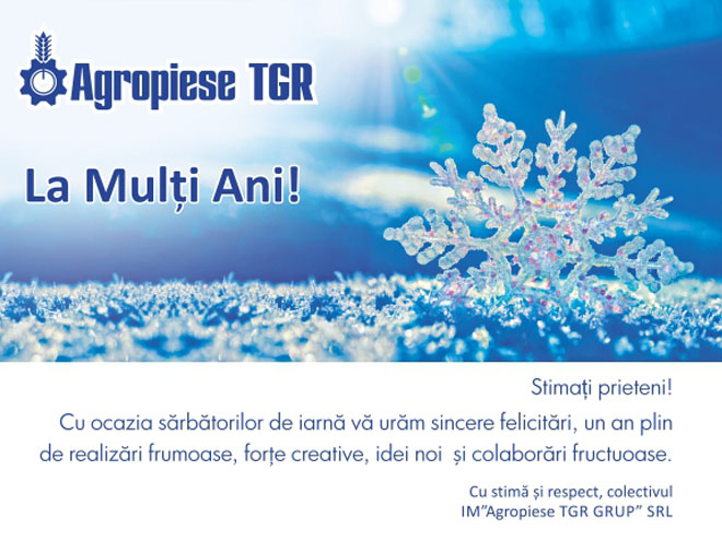 Agropiese TGR va ureaza un An Nou!